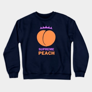 Peach Queen Crewneck Sweatshirt